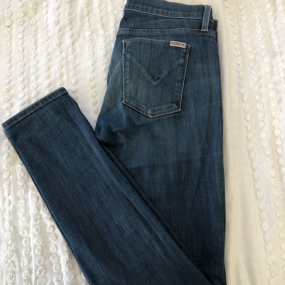 Hudson medium wash skinny jeans size 29